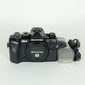 [美品 | シャッター数400回] OM SYSTEM OM-5 Mark II ボディ ブラック | マイクロフォーサーズマウント