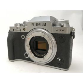 【中古】FujiFilm FUJIFILM X-T4 ボディ シルバー【新宿2】保証期間1ヶ月【ランクB】