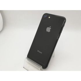 【中古】Apple au 【SIMロック解除済み】 iPhone 8 64GB スペースグレイ MQ782J/A【アリオ倉敷】保証期間1ヶ月【ランクB】