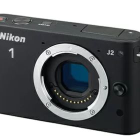 【中古】 Nikon ミラーレス一眼 Nikon 1 J2 ボディー ブラック N1J2BK