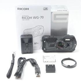 リコー RICOH WG-70 ブラック 防水デジタルカメラ