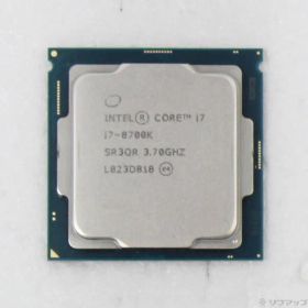ソフマップ 〔中古品〕 Core i7 8700K 〔3.7GHz／LGA 1151〕【262】