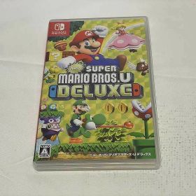ニンテンドー Nintendo ニンテンドースイッチソフト New スーパーマリオブラザーズ U デラックス 【中古】