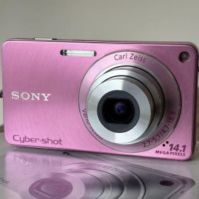 SONY Cyber-shot DSC-W350 ピンク 14.1MP 733