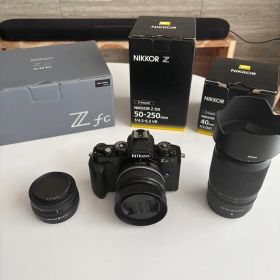 【美品】 Nikon Z fc 16-50mmキット＋単焦点＋望遠レンズ セット