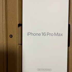 未開封品 iPhone 16 Pro Max 256GB ナチュラルチタニ ウム