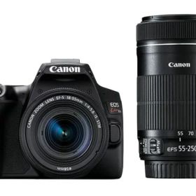 【ポイント10倍】 CANON デジタル一眼カメラ EOS Kiss X10 ダブルズームキット [タイプ：一眼レフ 画素数：2580万画素(総画素) 2410万画素(有効画素) 撮像素子：APS-C 22.3mm×14.9mm CMOS 重量：402 g] 【P10倍】