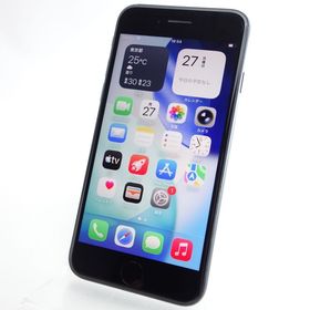 【SIMフリー】iPhoneSE3 64GB ミッドナイト 電池76％ 利用制限〇