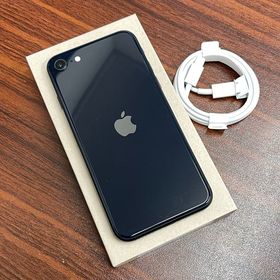 バッテリー 98% iPhone SE3 64GB ミッドナイト 国内版 SIMフリー 送料無料
