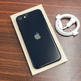 バッテリー 95% iPhone SE3 64GB ミッドナイト 国内版 SIMフリー 送料無料