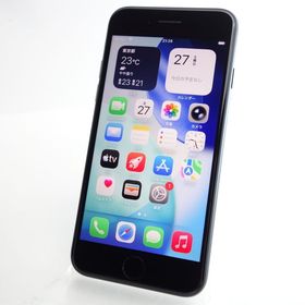 【SIMフリー】iPhoneSE3 64GB ミッドナイト 電池89％ 利用制限〇