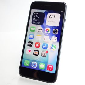 【SIMフリー】iPhoneSE3 64GB ミッドナイト 電池99％ 利用制限〇