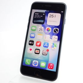 【SIMフリー】iPhoneSE3 64GB ミッドナイト 電池96％ 利用制限〇