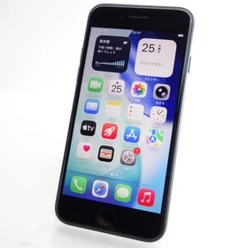 【SIMフリー】iPhoneSE3 64GB ミッドナイト 電池99％ 利用制限〇
