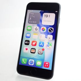 【SIMフリー】iPhoneSE3 64GB ミッドナイト 電池100％ 利用制限〇