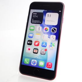 【SIMフリー】iPhoneSE3 64GB レッド 電池86％ 利用制限〇