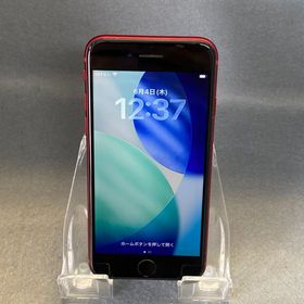 中古 国内版 SIMフリー iPhoneSE 第3世代 64GB レッド色