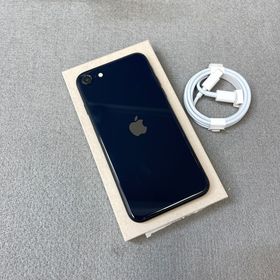 バッテリー 100% iPhone SE3 64GB ミッドナイト 国内版 SIMフリー 送料無料