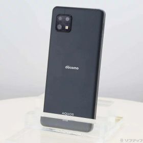 【中古】SHARP(シャープ) AQUOS sense6 64GB ブラック SH-54B docomo SIMフリー 【349-ud】