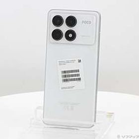 POCO F6 Pro 256GB ホワイト MZB0HEHJP SIMフリー ［6.67インチ有機EL／Snapdragon 8 Gen 2 Mobile Platform／RAM:12GB／ナノS