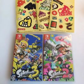 Switch スプラトゥーン3 2 ステッカー セット