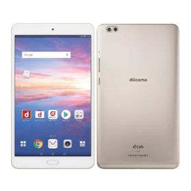 【SIMロック解除済】docomo dtab compact d-02K Gold Huawei 当社3ヶ月間保証 中古 イオシス