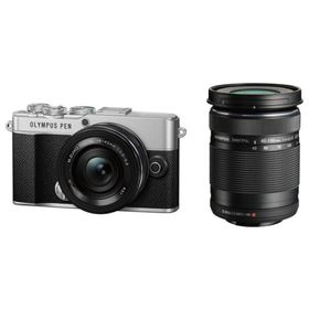 オリンパス デジタル一眼カメラ OLYMPUS PEN E-P7 EZダブルズームキット [シルバー]