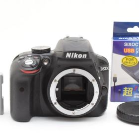 超美品 NIKON D3300 ショット数 12,089枚 デジタル H070