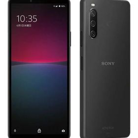 【中古】【安心保証】 Xperia 10 IV SOG07[128GB] UQモバイル ブラック