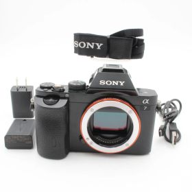 ショット数5297 SONY ソニー α7 ボディ ILCE-7 ミラーレス 一眼 カメラ sony 116004