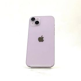 【全額返金保証】【最速発送】 iPhone 14 Plus 128GB パープル au SIMフリー 白ロム 動作確認済 76%