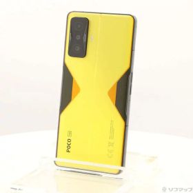 【中古】XIAOMI POCO F4 GT 128GB サイバーイエロー 21121210G SIMフリー 【262-ud】