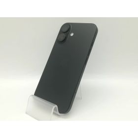 【中古】Apple SoftBank 【SIMフリー】 iPhone 16 128GB ブラック MYDQ3J/A【熊本】保証期間1ヶ月【ランクB】