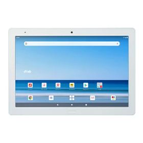 【SIMロック解除済】docomo dtab d-41A ホワイト SHARP 当社3ヶ月間保証 中古 イオシス