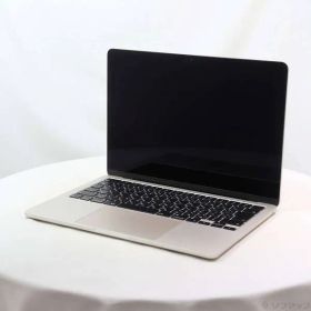 ソフマップ 〔中古品〕 MacBook Air 13.6-inch Mid-2022 MLY23J／A Apple M2 8コアCPU_10コアGPU 8GB SSD512GB スターライト 〔26.3 Tahoe〕【377】