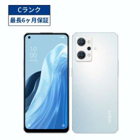 【中古】【可】OPPO Reno7 A A201OP Y!mobile ブルー 128GB SIMフリー 5G Androidスマホ 本体 SIMロック解除済 CCコネクト【30日間安心保証付】