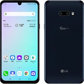 【SIMロック解除済】Softbank LG G8X ThinQ Dual Screen 901LG オーロラブラック LG電子 当社3ヶ月間保証 中古 イオシス