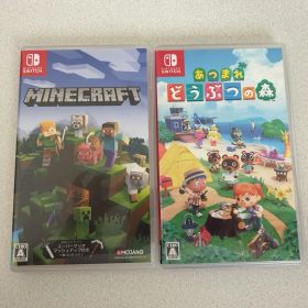 Nintendo Switch ソフト 2本セット マインクラフト あつ森