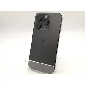 【中古】Apple 国内版 【SIMフリー】 iPhone 14 Pro 128GB スペースブラック MPXU3J/A【柏】保証期間1ヶ月【ランクC】