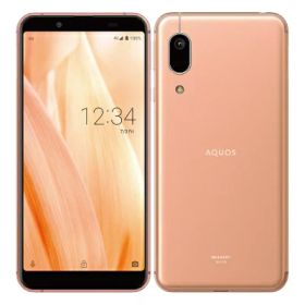 【SIMロック解除済】au AQUOS sense3 basic SHV48 Light Copper SHARP 当社3ヶ月間保証 中古 イオシス