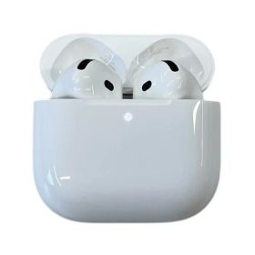 Apple (アップル) Air Pods 4 エアポッズ4 ワイヤレスイヤホン ノイズキャンセリング MXP93J/A ホワイト 家電/006