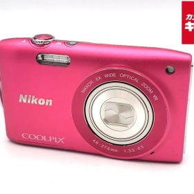 【中古】 【良品】 ニコン COOLPIX S3300 ストロベリーピンク