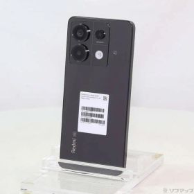 ソフマップ 〔中古品〕 Redmi Note 13 Pro 5G 256GB ミッドナイトブラック AUREDMIN13P5G au SIMフリー【349】