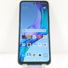 Redmi Note 10T A101XM SoftBank ナイトタイムブルー 送料無料 本体 c21737 【中古】