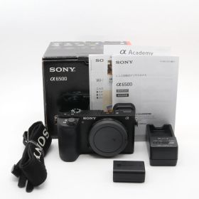 【シャッター回数：470回】SONY α6500 ILCE-6500 ボディ 〔SONY E マウント〕