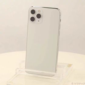【中古】Apple(アップル) iPhone11 Pro 64GB シルバー MWC32J／A SIMフリー 【247-ud】