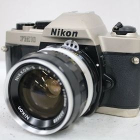 【返品保証】 ニコン Nikon FM10 NIKKOR-S Auto 35mm F2.8 Ai ボディレンズセット e16732