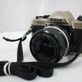 【返品保証】 ニコン Nikon FM10 NIKKOR 28mm F3.5 Ai ボディレンズセット e16718