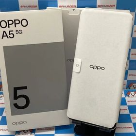 OPPO A5 5G 128GB ホワイト OPG06 UQmobile版SIMフリー 開封未使用品