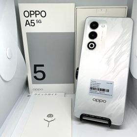 OPPOA5 5G OPG06 ホワイト SIMフリー